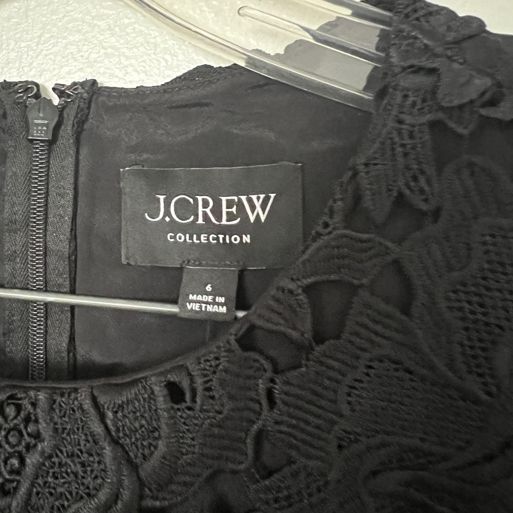 J. Crew Collection Black Lace Sheath Dress - Picture 3 of 6